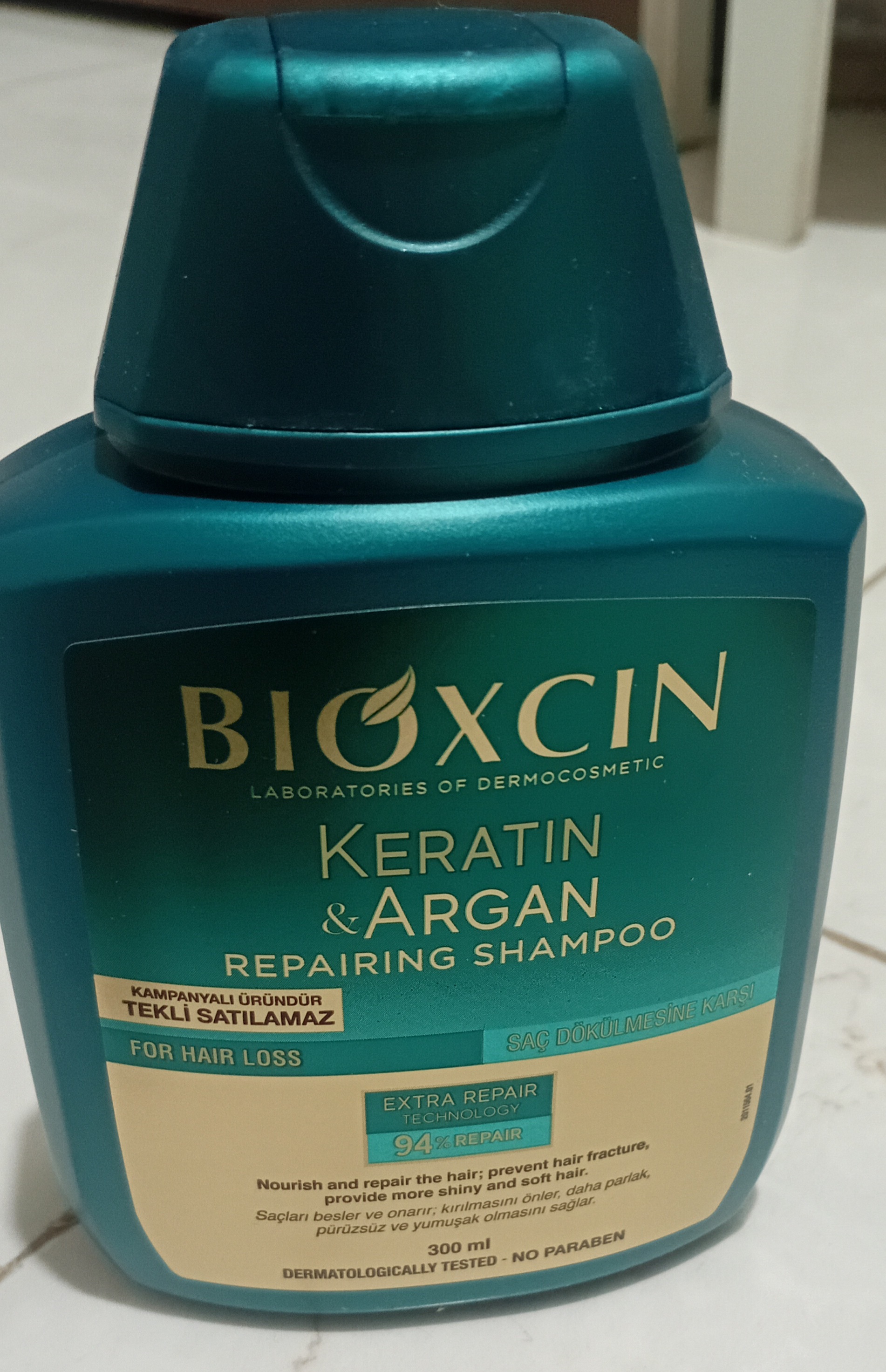 شامپوبیوکسینkeratin&argan