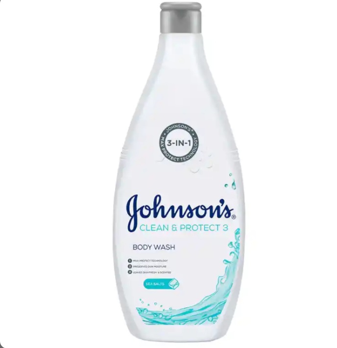 شامپو بدن سه کاره جانسون کلین اند پروتکت 750 میل Johnson’s CLEAN PROTECT 3-in-1 Body Wash