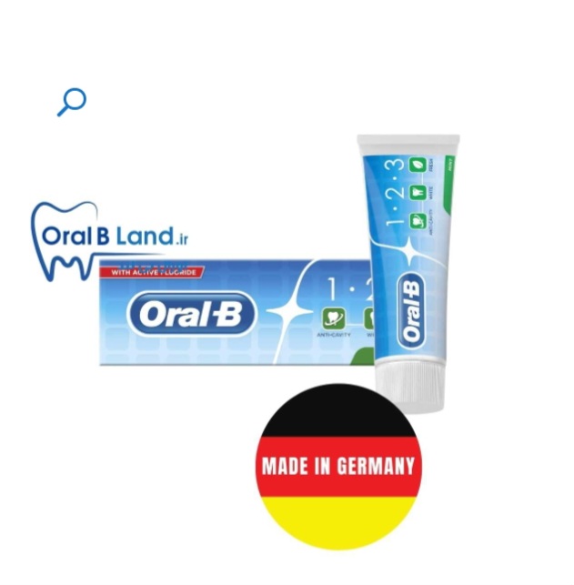 خمیردندان اورالبی۱۲۳  extra fresh صدمیل