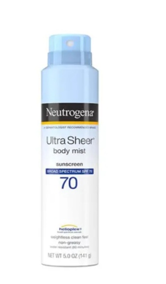 اسپری ضد آفتاب SPF70 نوتروژینا